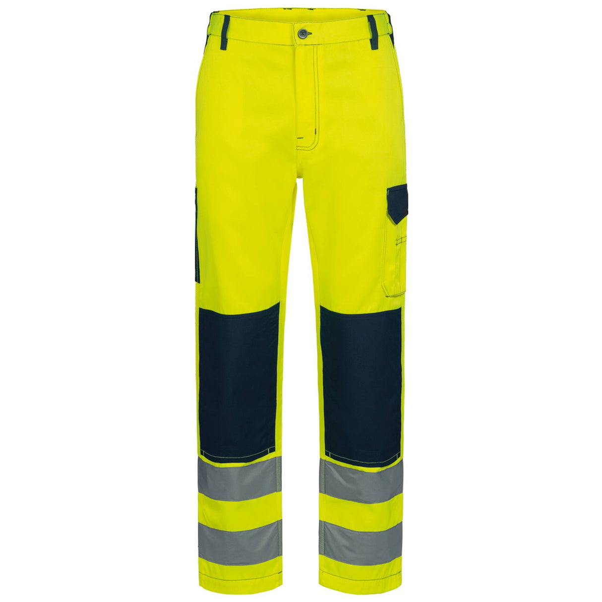 Arbeitshose Warnschutz Bundhose Safestyle WERDAU Gelb