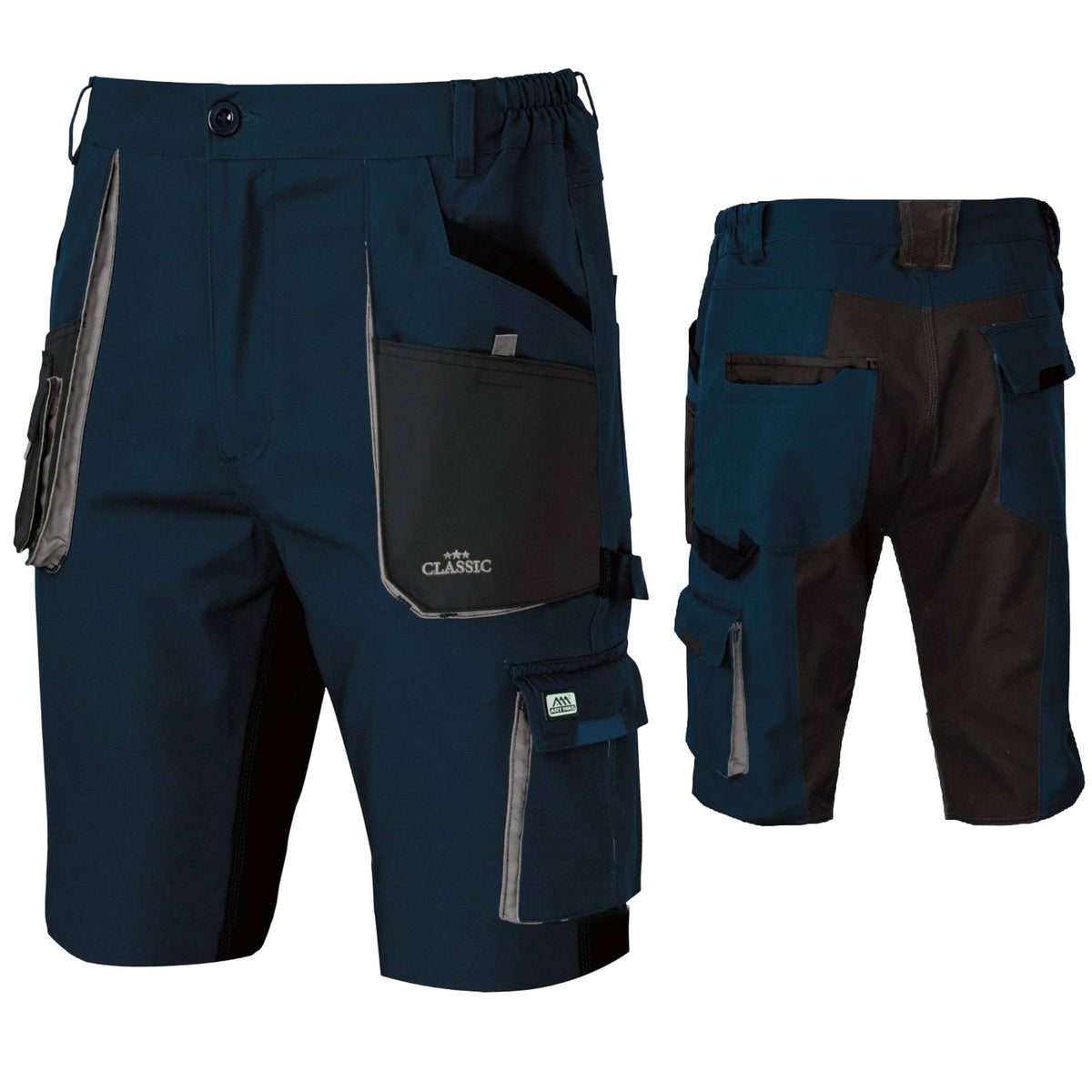 Classic_Stretch_Slim_Shorts_Blau_1