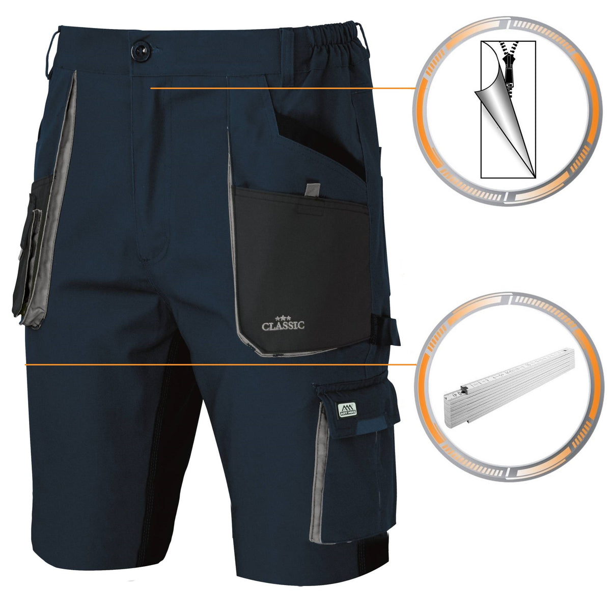 Classic_Stretch_Slim_Shorts_Blau_2