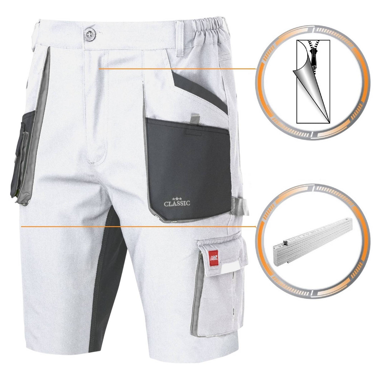 Classic_Stretch_Slim_Shorts_Weiss_2