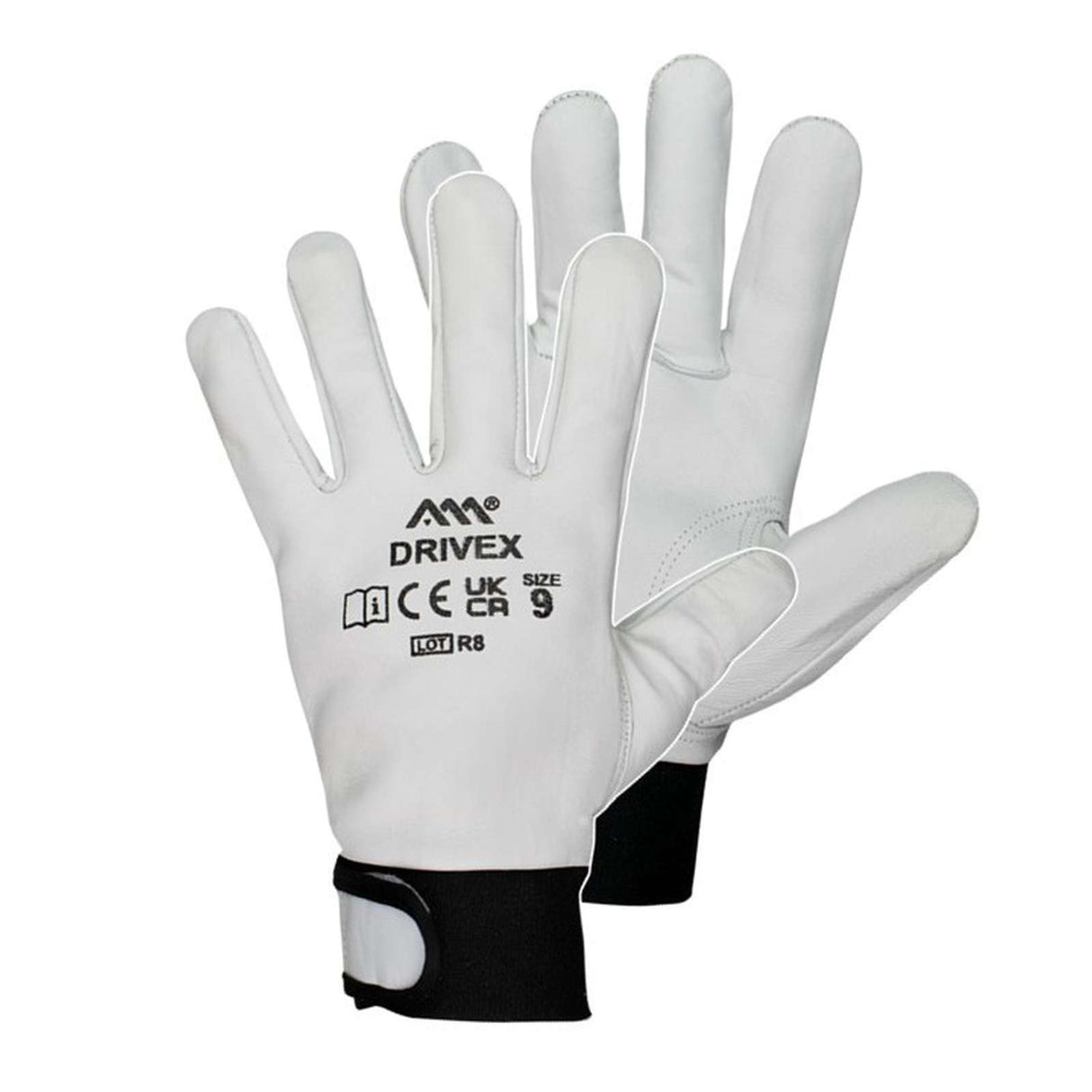 Arbeitshandschuhe-Lederhandschuhe-Montage-Ziegenleder-Leder-Drivex-weiss-overview-1-artmas