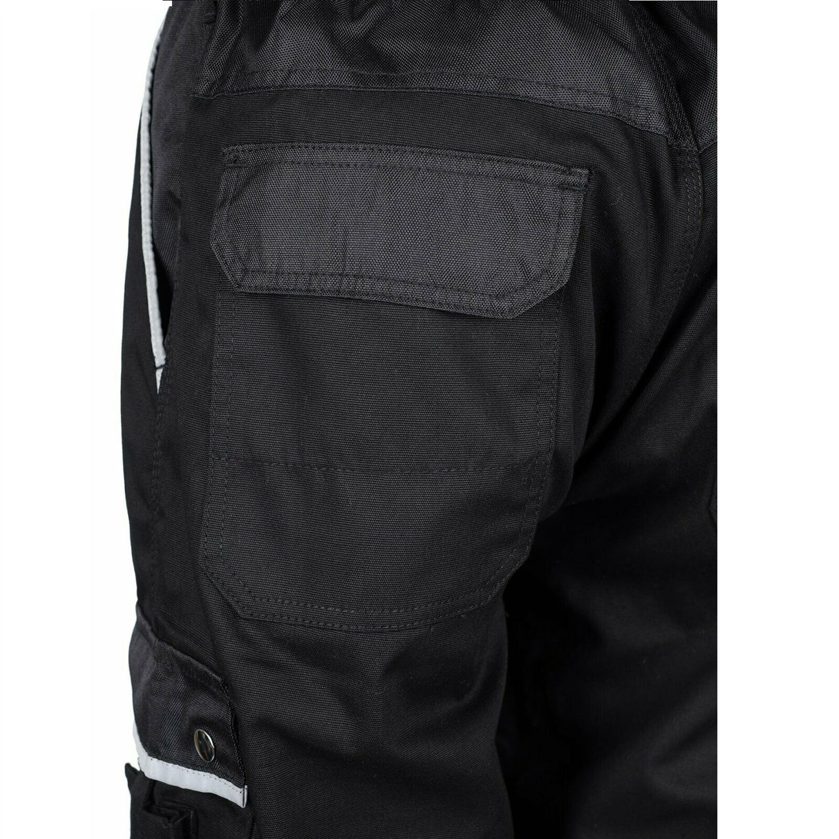 Arbeitshose-Bundhose-Hose-Berufsbekleidung-Malerhose-Schutzhose-Canvas-schwarz-details-2-tmg