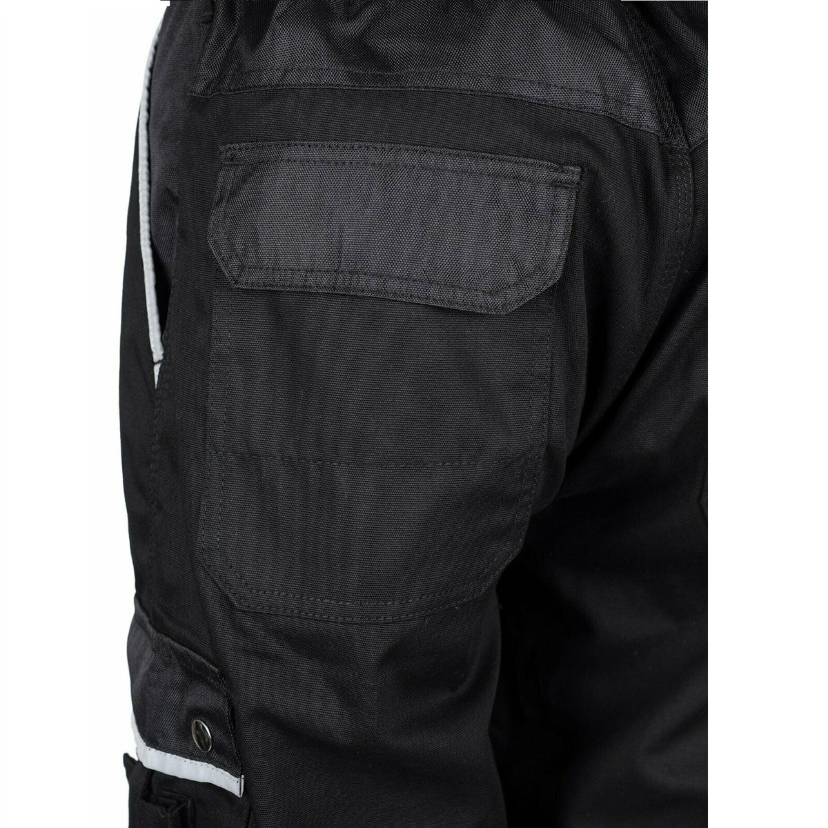 Arbeitshose-Bundhose-Hose-Berufsbekleidung-Malerhose-Schutzhose-Canvas-schwarz-details-2-tmg