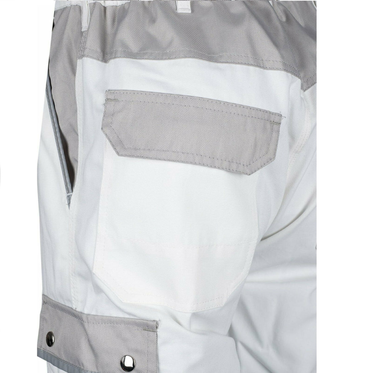 Arbeitshose-Bundhose-Hose-Berufsbekleidung-Malerhose-Schutzhose-Canvas-weiss-details-2-tmg