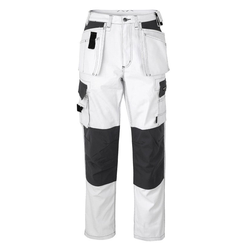 Arbeitshose-Bundhose-Malerhose-Maurerhose-Berufskleidung-weiss-overview-orig
