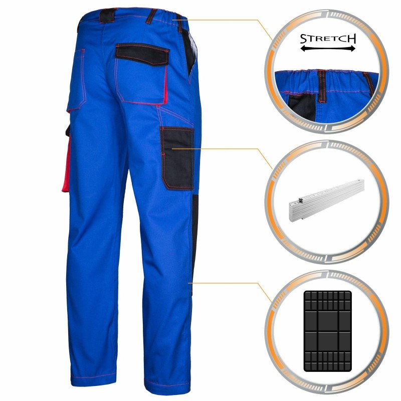 Arbeitshose-Malerhose-Bundhose-Arbeitskleidung-Craftland-blau-back-details-orig