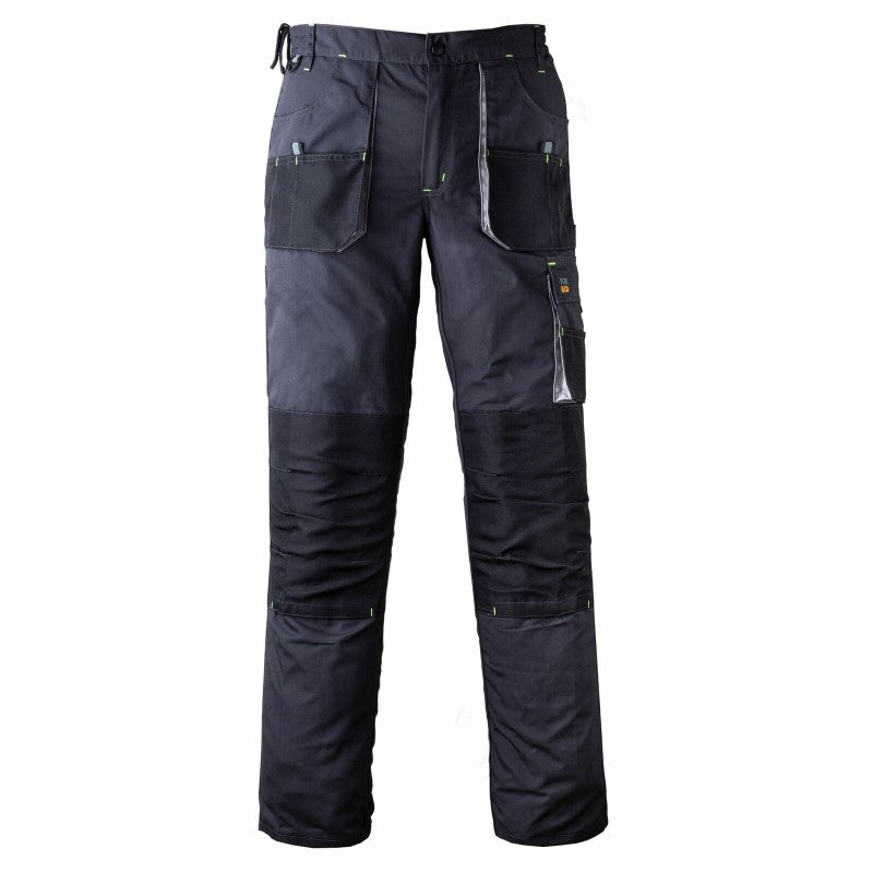 Arbeitskleidung-Arbeitshose-Bundhose-grau-front-raw-pol
