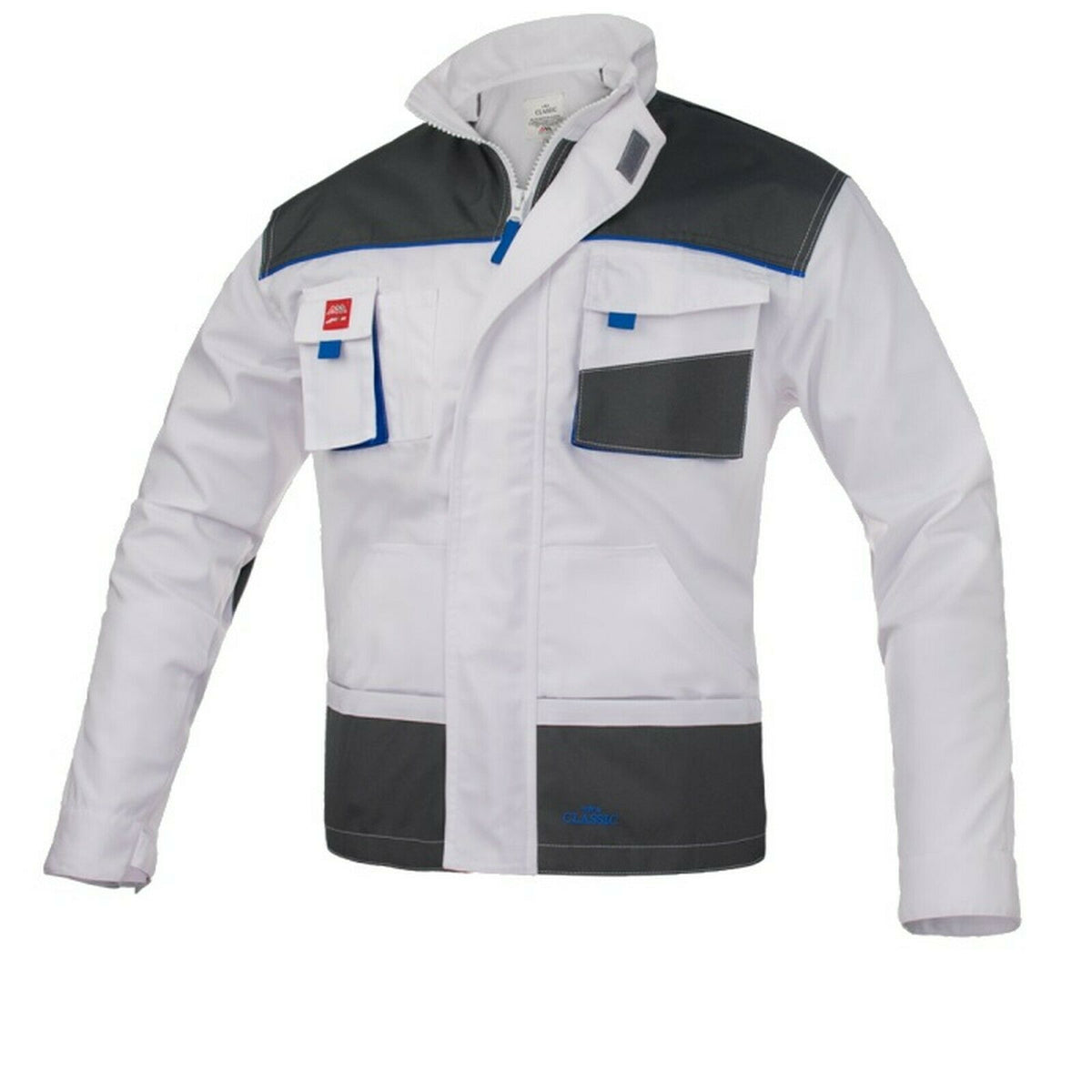Arbeitskleidung-Classic-Arbeitsjacke-weiss-overview-artmas