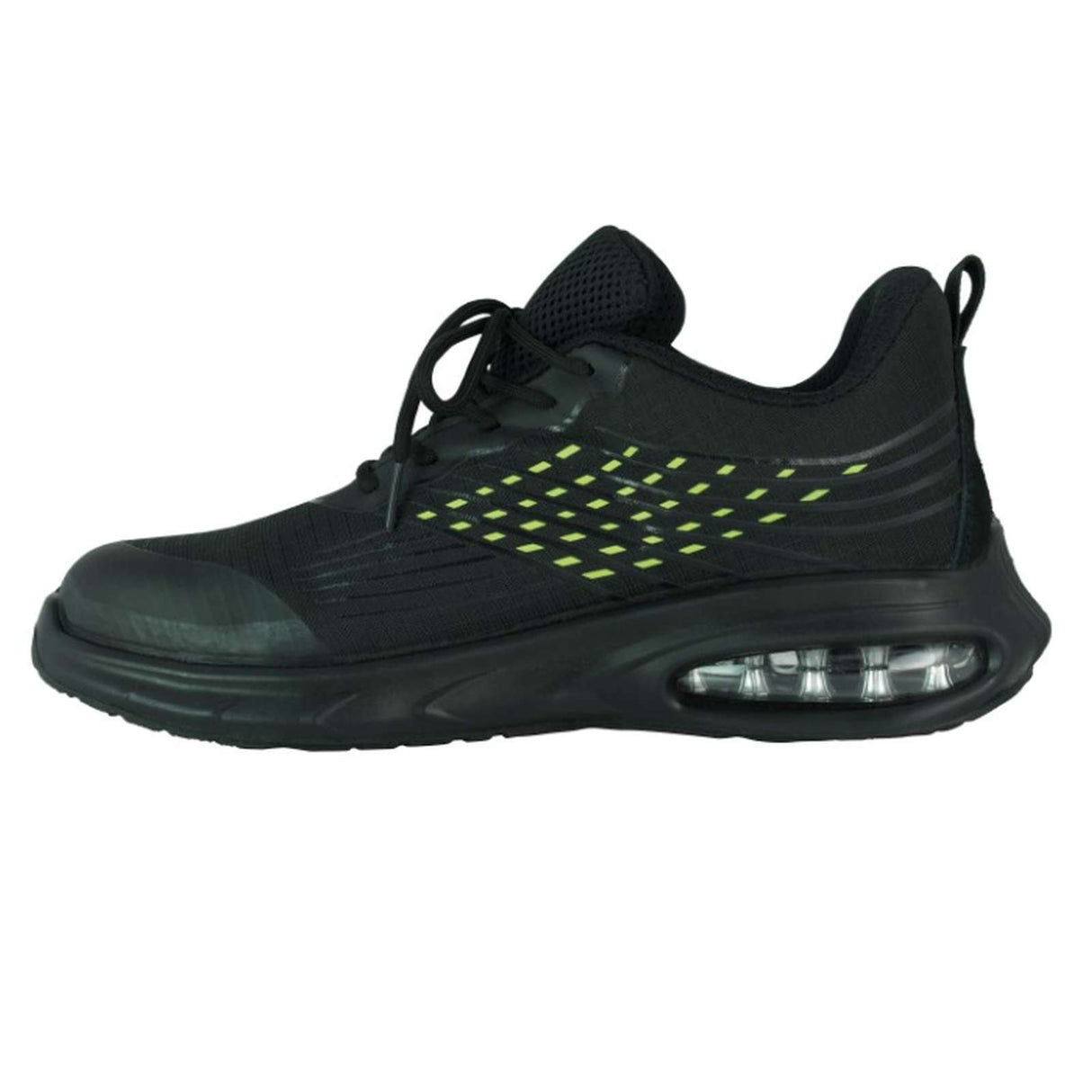 BTEX AIRBAG S1 Halbschuhe Schwarz / Grün