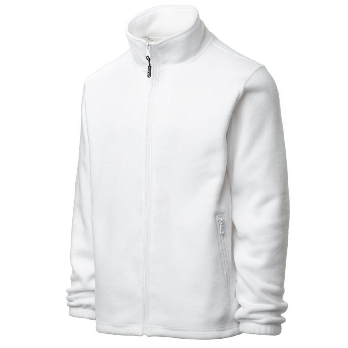 Fleecejacke_weiss_rot