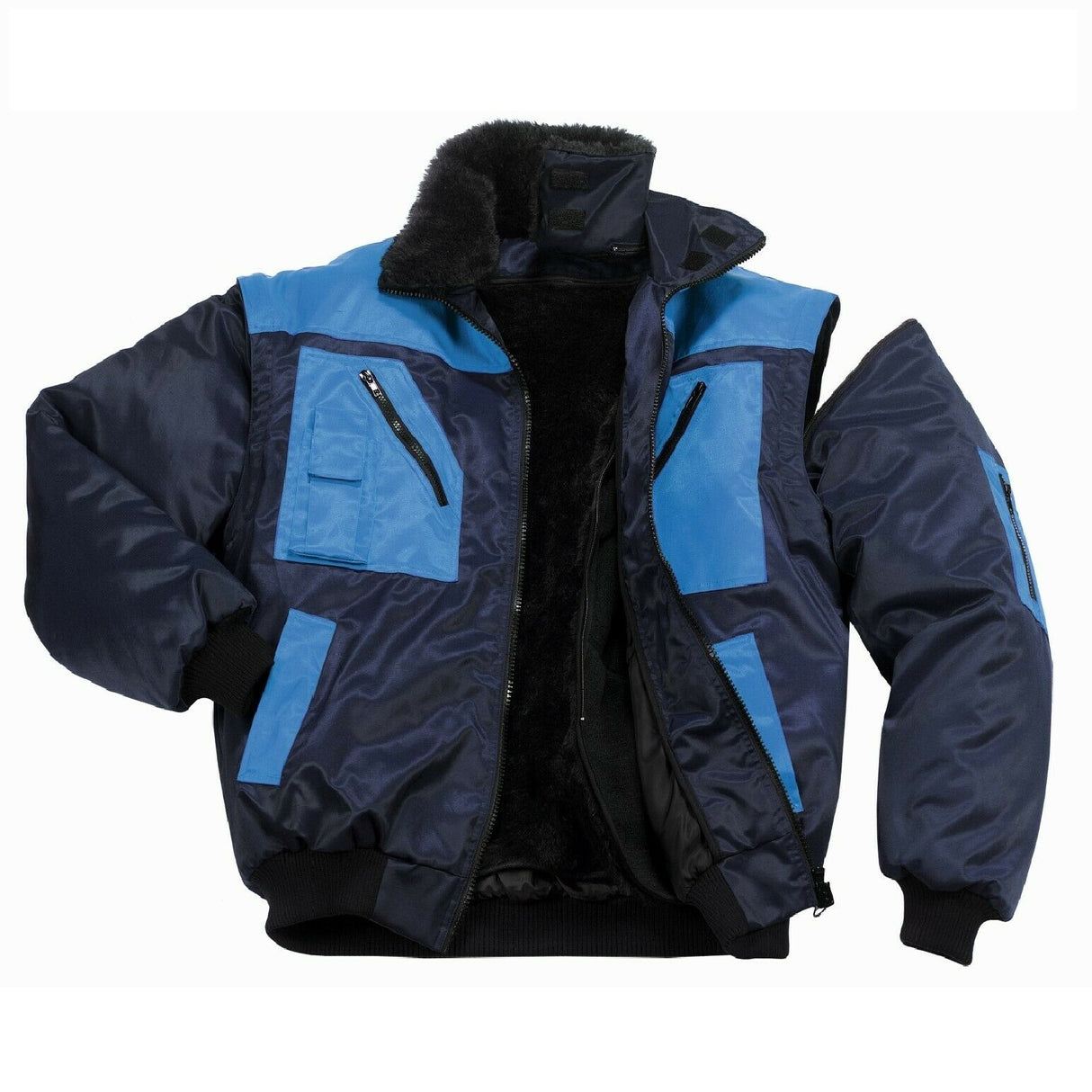 Pilotenarbeitsjacke-Arbeitsjacke-Jacke-Sportlich-blau-marine-texxor