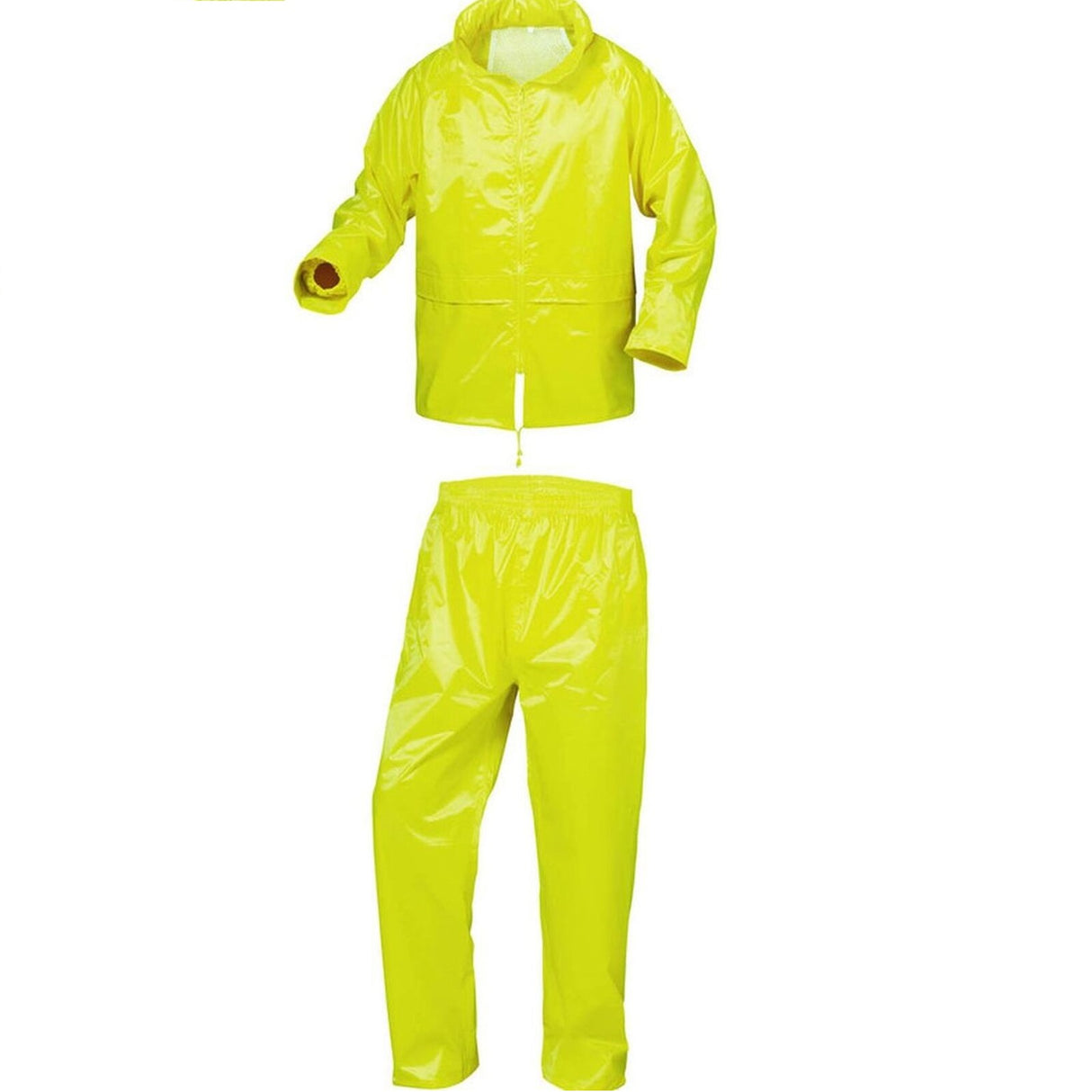 Regenjacke-Windjacke-Windbreaker-Regenschutz-Regenhose-Regenset-gelb-overview-2-feldtmann