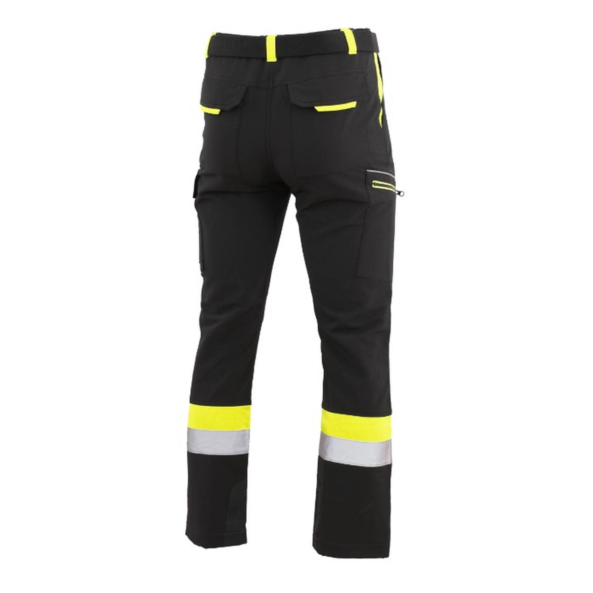 Softshellhose_Arbeitshose_UNIVERSAL_schwarz-tyl-5