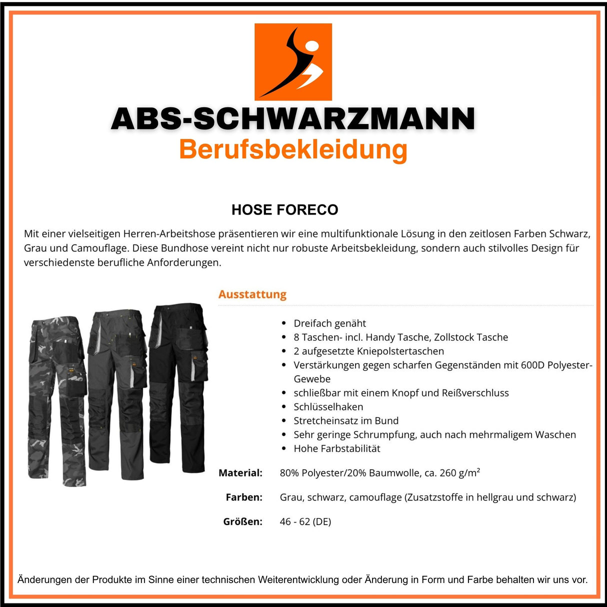 Beschreibung-ForecoHose