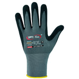 1-24 Paar OPTI FLEX grau Nitril-Handschuhe