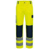 Arbeitshose Warnschutz Bundhose Safestyle WERDAU Gelb