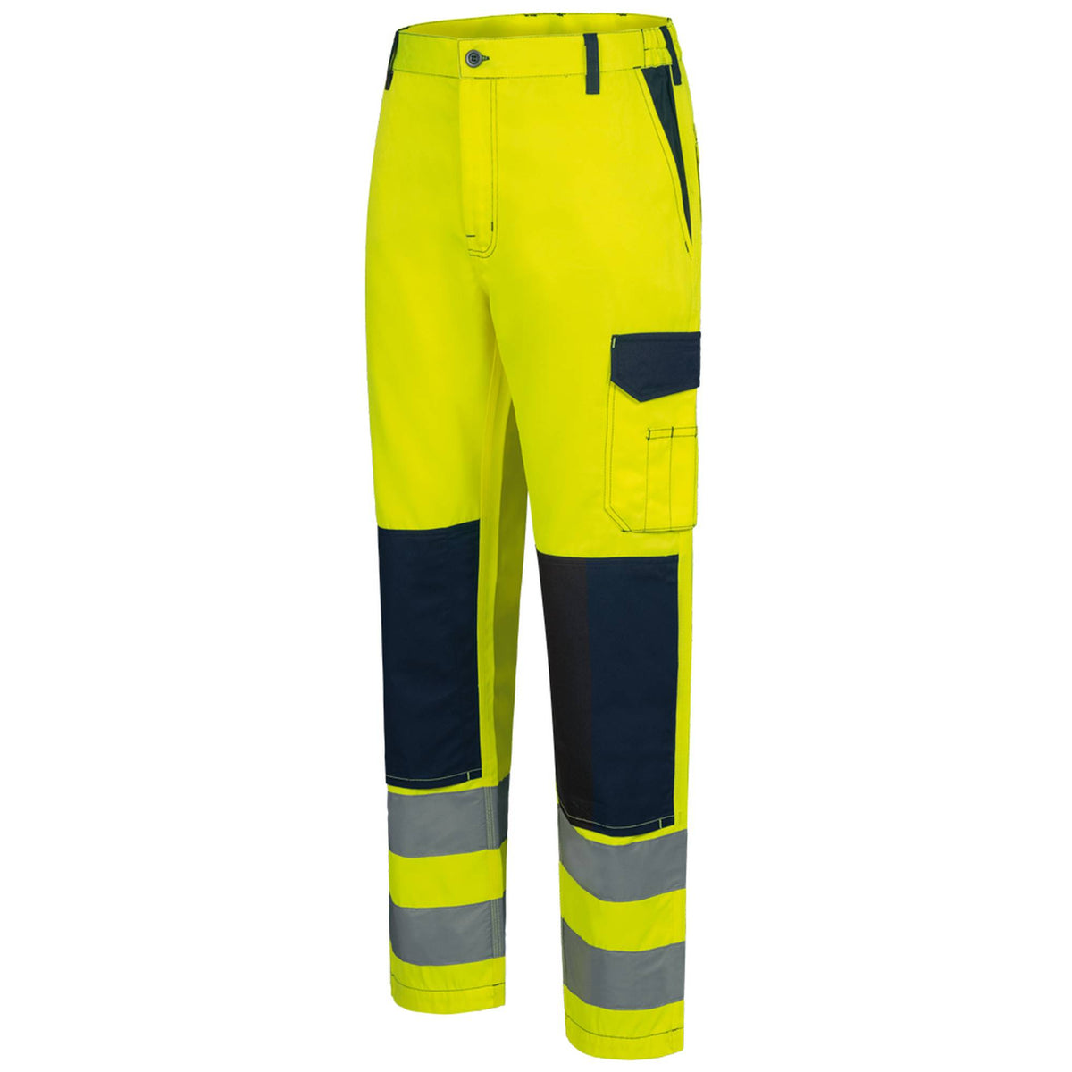 Arbeitshose Warnschutz Bundhose Safestyle WERDAU Gelb