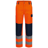 Arbeitshose Warnschutz Bundhose Safestyle FREITAL Orange