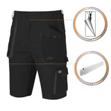 Classic_Stretch_Slim_Shorts_Schwarz_2