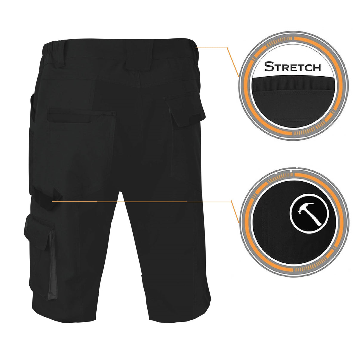 Classic_Stretch_Slim_Shorts_Schwarz_3