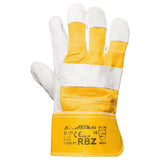 Arbeitshandschuhe-Lederhandschuhe-Leder-Handschuhe-RBZ-gelb-front-artmas