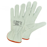 Arbeitshandschuhe-Lederhandschuhe-Montage-Ziegenleder-Leder-Drive-weiss-overview-2-artmas