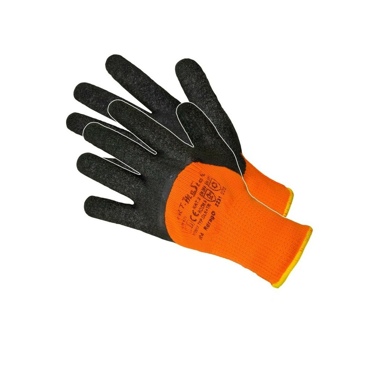 Arbeitshandschuhe-Rdrag-Winterhandschuhe-Latex-Thermo-gefuettert-orange-overview-2-artmas