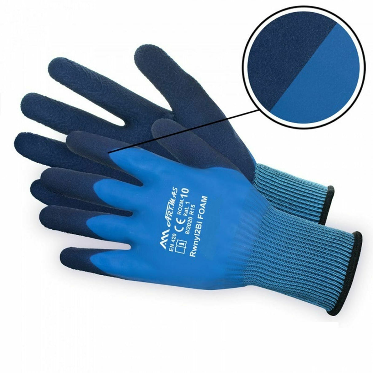 Arbeitshandschuhe-Rwnyl-Montagehandschuhe-Latex-blau-details-2-artmas