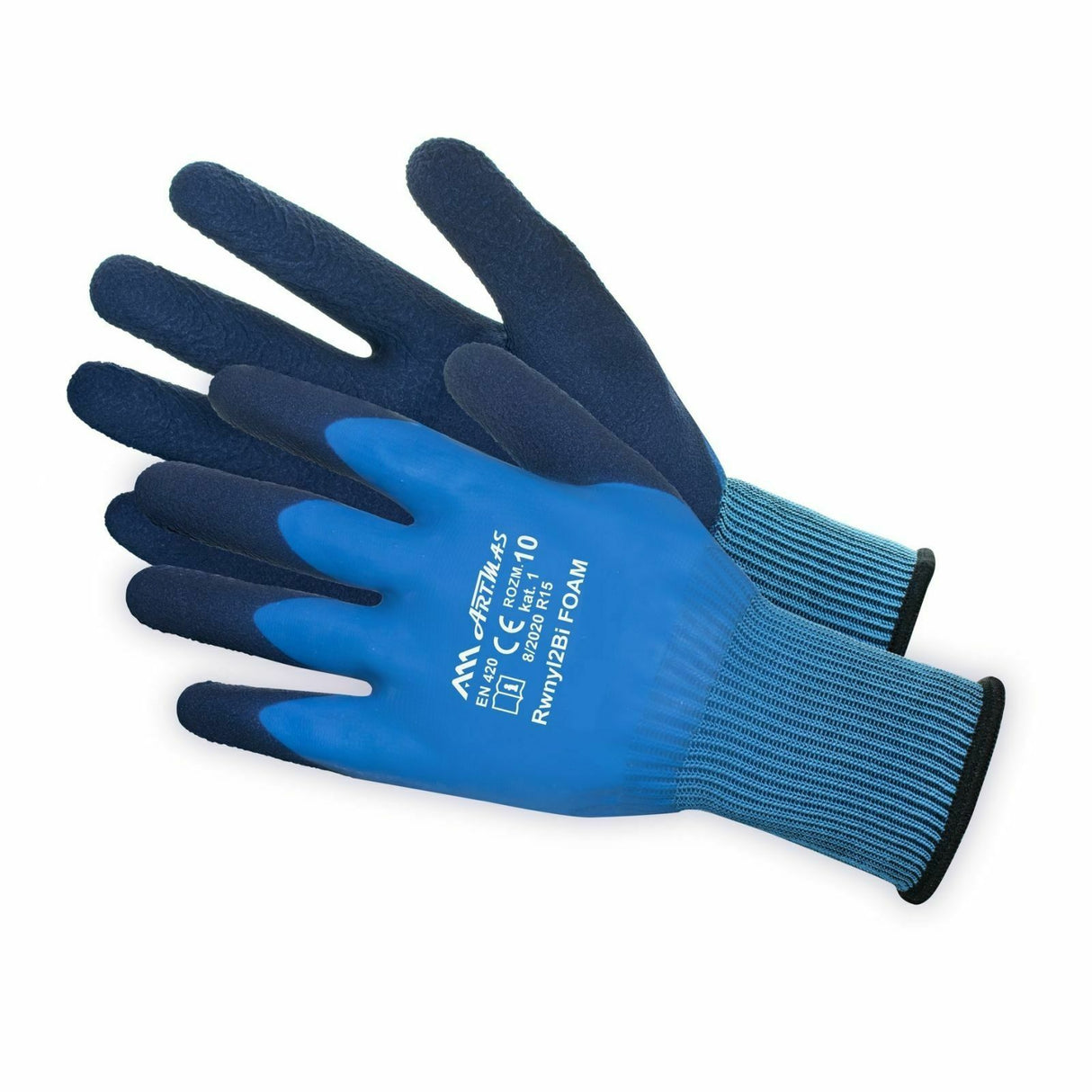 Arbeitshandschuhe-Rwnyl-Montagehandschuhe-Latex-blau-overview-artmas