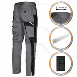 Arbeitshose-Berufshose-Bundhose-Arbeitskleidung-Bestwork-grau-details-back-pka