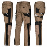 Arbeitshose-Berufshose-Bundhose-Arbeitskleidung-Bestwork-khaki-collage-pka