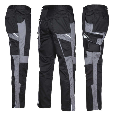 Arbeitshose-Berufshose-Bundhose-Arbeitskleidung-Bestwork-schwarz-collage-pka