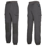 Arbeitshose-Bundhose-Cargohose-Jogginghose-Freizeithose-grau-collage-front-back-portwest