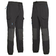 Arbeitshose-Bundhose-Cargohose-Jogginghose-Freizeithose-schwarz-collage-front-portwest