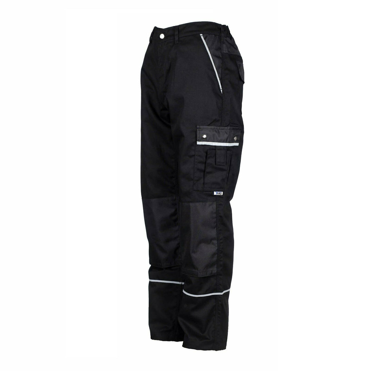 Arbeitshose-Bundhose-Hose-Berufsbekleidung-Malerhose-Schutzhose-Canvas-schwarz-overview-tmg