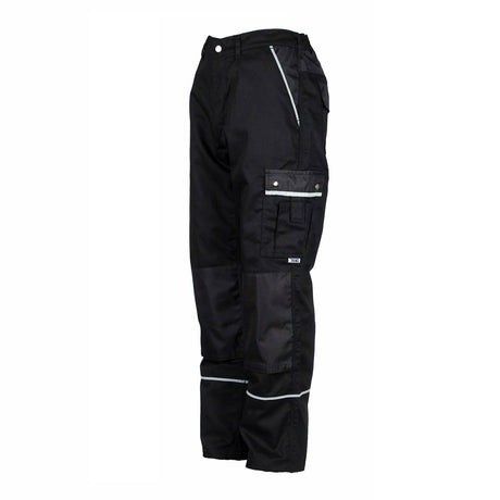 Arbeitshose-Bundhose-Hose-Berufsbekleidung-Malerhose-Schutzhose-Canvas-schwarz-overview-tmg