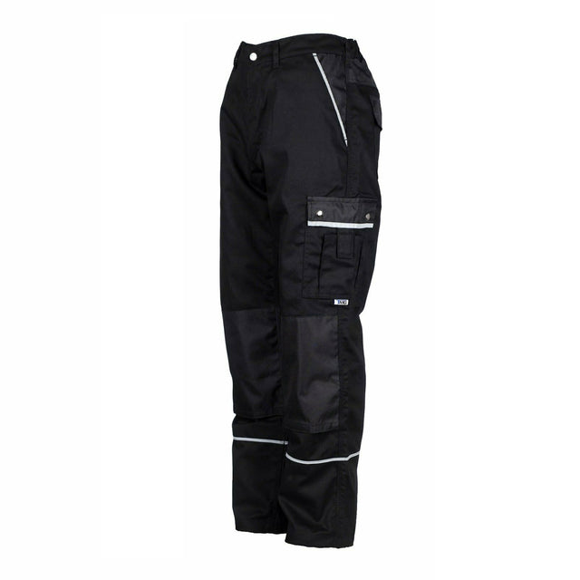 Arbeitshose-Bundhose-Hose-Berufsbekleidung-Malerhose-Schutzhose-Canvas-schwarz-overview-tmg
