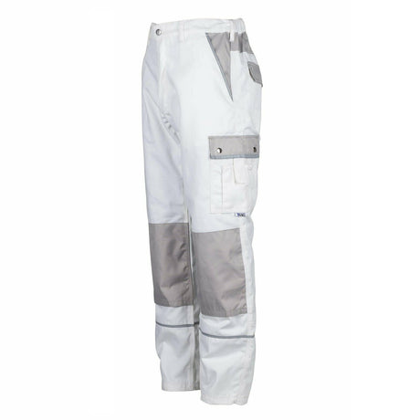 Arbeitshose-Bundhose-Hose-Berufsbekleidung-Malerhose-Schutzhose-Canvas-weiss-overview-tmg