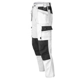 Arbeitshose-Bundhose-Malerhose-Maurerhose-Berufskleidung-weiss-left-orig