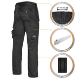 Arbeitshose-Cargohose-Arbeitskleidung-KS15-schwarz-details-3-portwest
