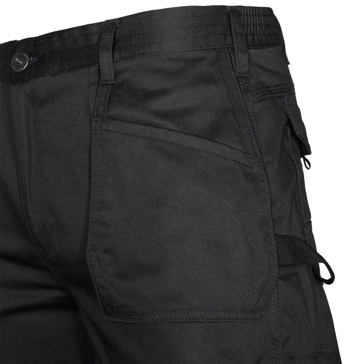 Arbeitshose-Cargohose-Arbeitskleidung-KS15-schwarz-details-5-portwest