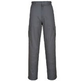 Arbeitshose-Cargohose-Bundhose-Arbeitskleidung-C701-grau-front-portwest