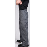 Arbeitshose-Cargohose-Bundhose-Arbeitskleidung-C701-grau-model-2-portwest