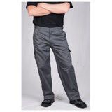 Arbeitshose-Cargohose-Bundhose-Arbeitskleidung-C701-grau-model-portwest