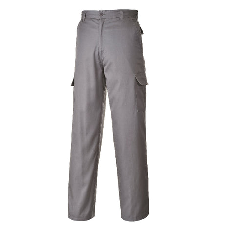 Arbeitshose-Cargohose-Bundhose-Arbeitskleidung-C701-grau-overview-portwest