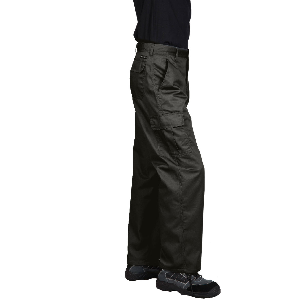 Arbeitshose-Cargohose-Bundhose-Arbeitskleidung-C701-schwarz-model-3-portwest