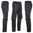 Arbeitshose-Cerber-Cargohose-Bundhose-schwarz-overview-artmas