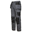 Arbeitshose-Hose-Holstertaschen-T602-Berufskleidung-Schutzkleidung-grau-overview-portwest