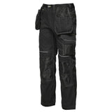 Arbeitshose-Hose-Holstertaschen-T602-Berufskleidung-Schutzkleidung-schwarz-overview-portwest