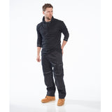 Arbeitshose-Hose-T601-Berufskleidung-Schutzkleidung-schwarz-model-portwest